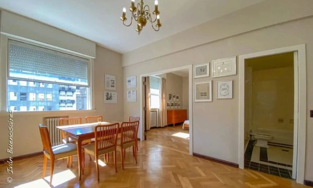 Interior de un departamento del Edificio Safico.