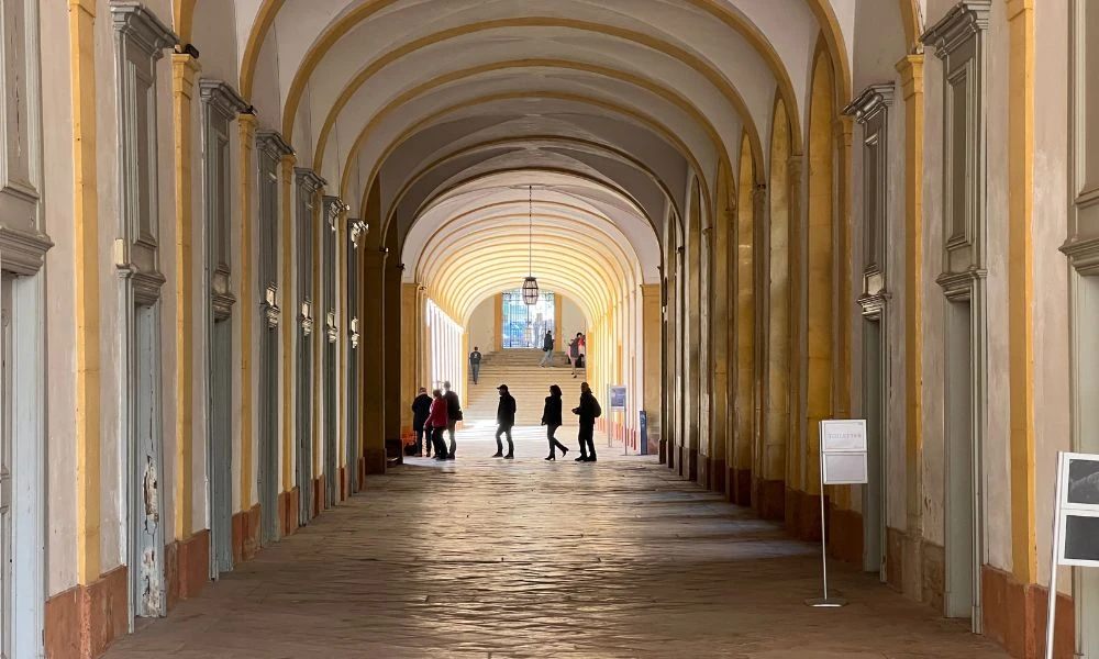 Interior de la Abadía de Cluny.