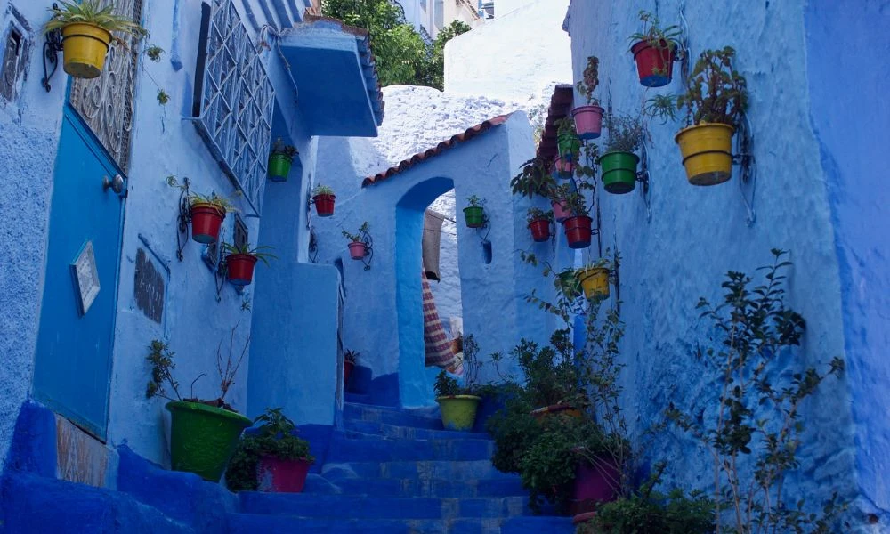 Chauen, la ciudad azul.