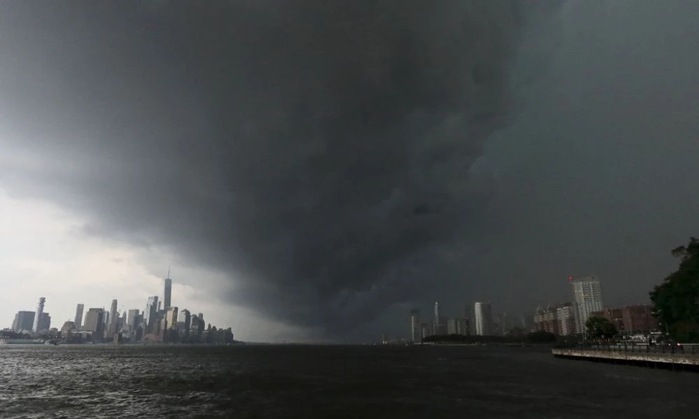 Previa del huracán de Nueva York.