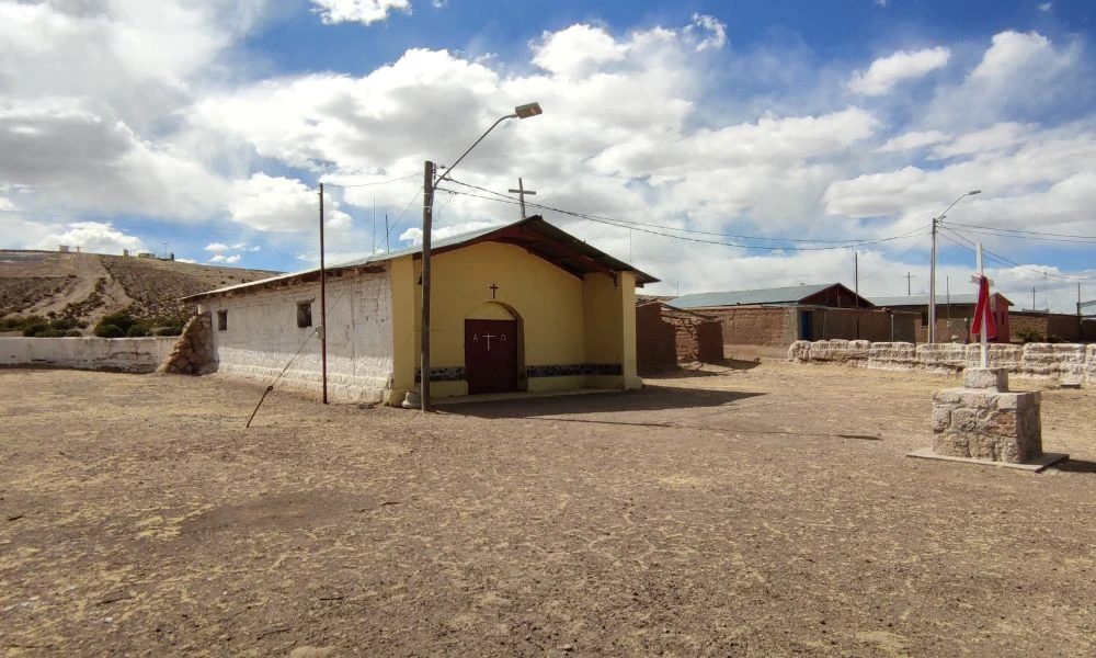 Construcciones del pueblo más al norte de Chile.