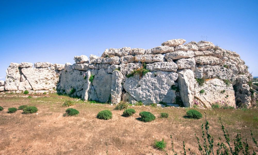 Aspecto de Ġgantija.