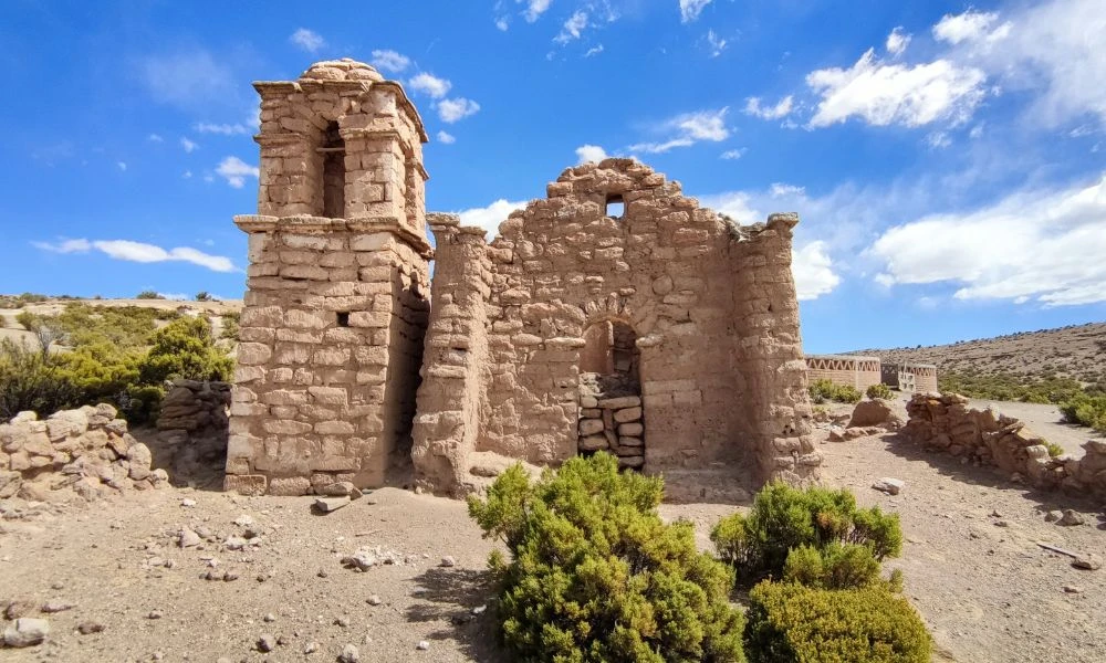 Ruinas del pueblo más al norte de Chile.