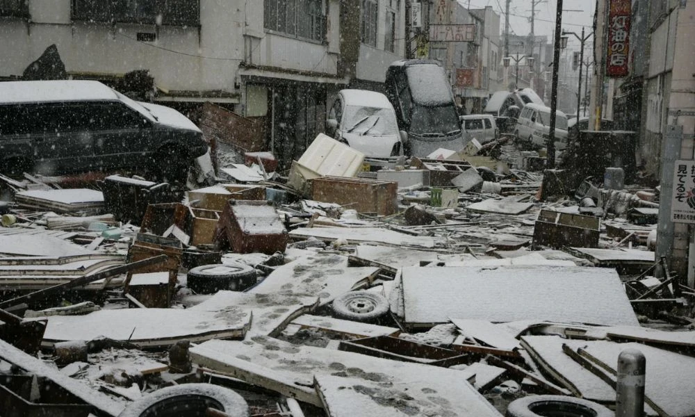 Japón luego del tsunami de Tōhoku.