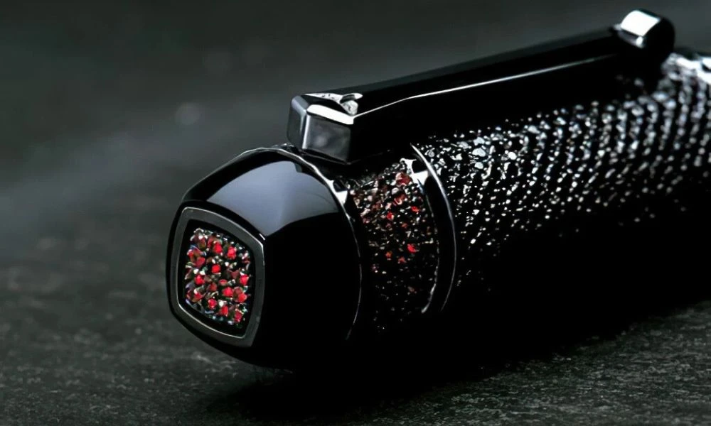 Diseño de la Tibaldi Fulgor Nocturnus, la lapicera más cara de la historia