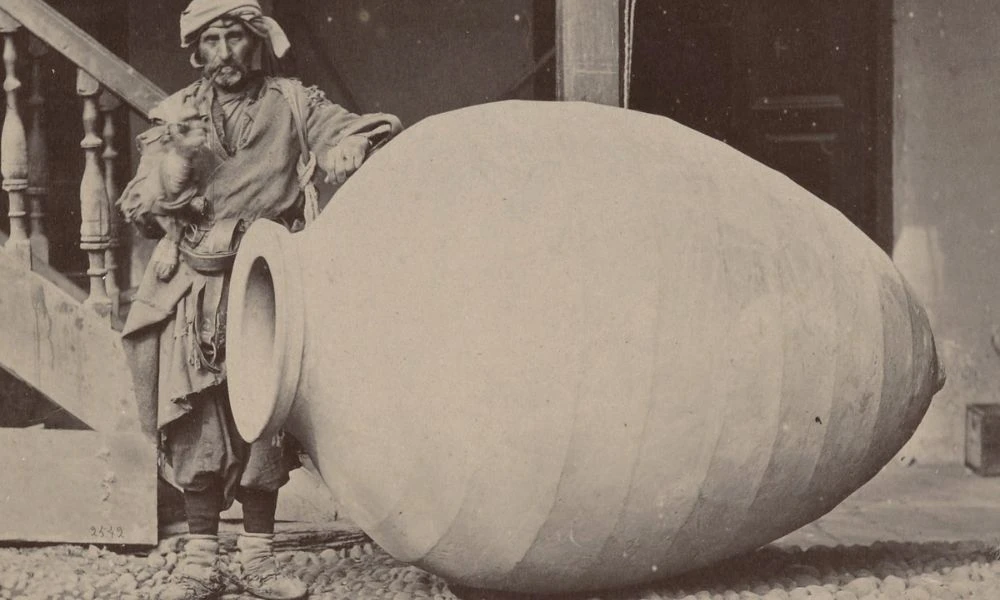 Aspecto de la tinaja Kvevri.