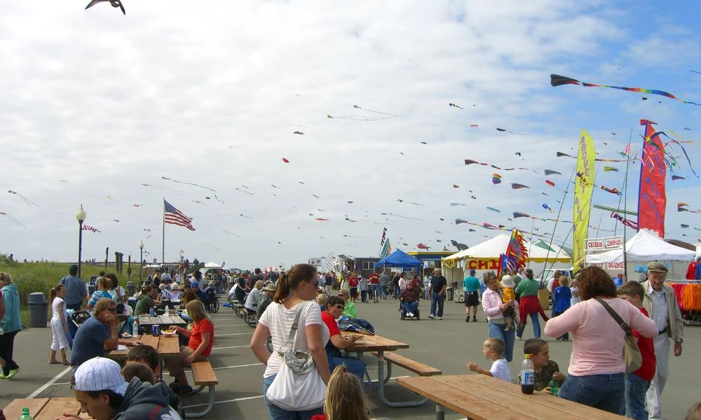 Popularidad del Festival Internacional de Cometas del Estado de Washington.