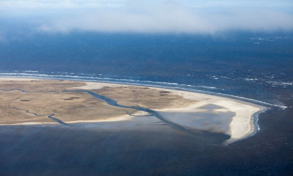 Vistas a la isla de Terschelling.