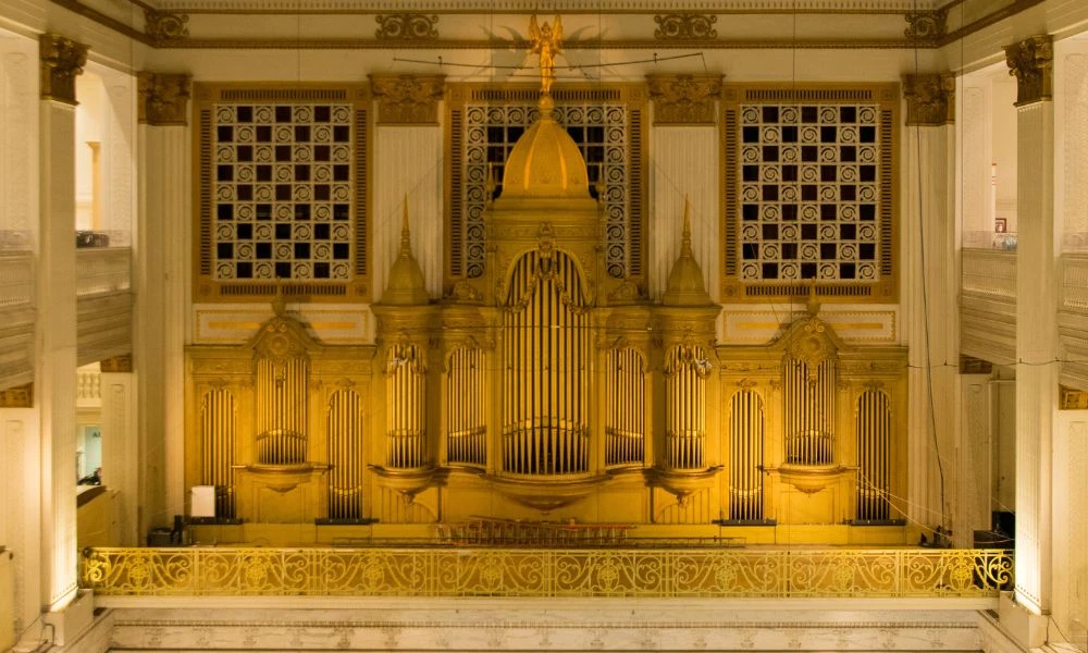 Aspecto del Órgano Wanamaker.