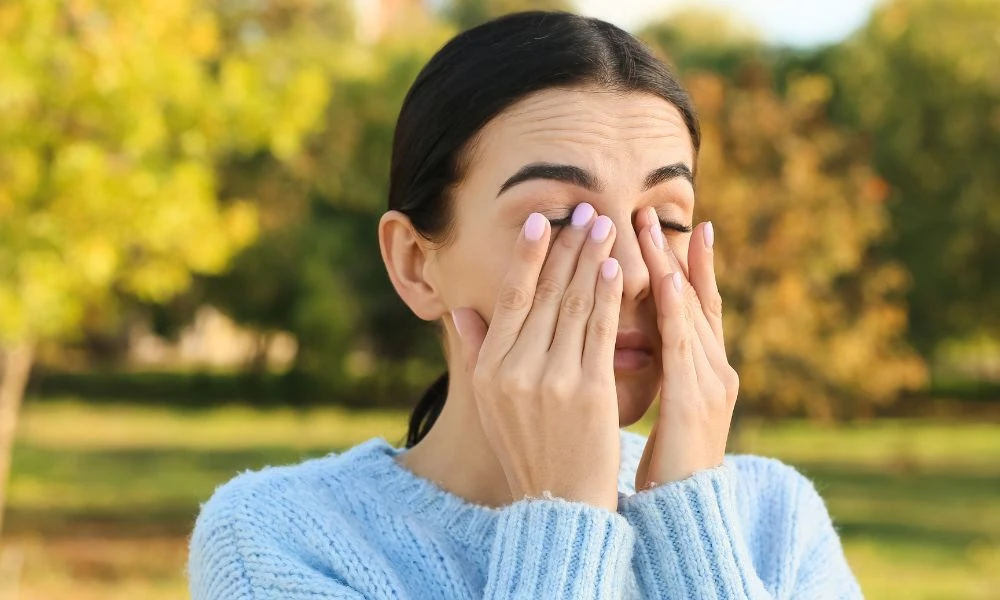 Las personas tienen más alergia en primavera