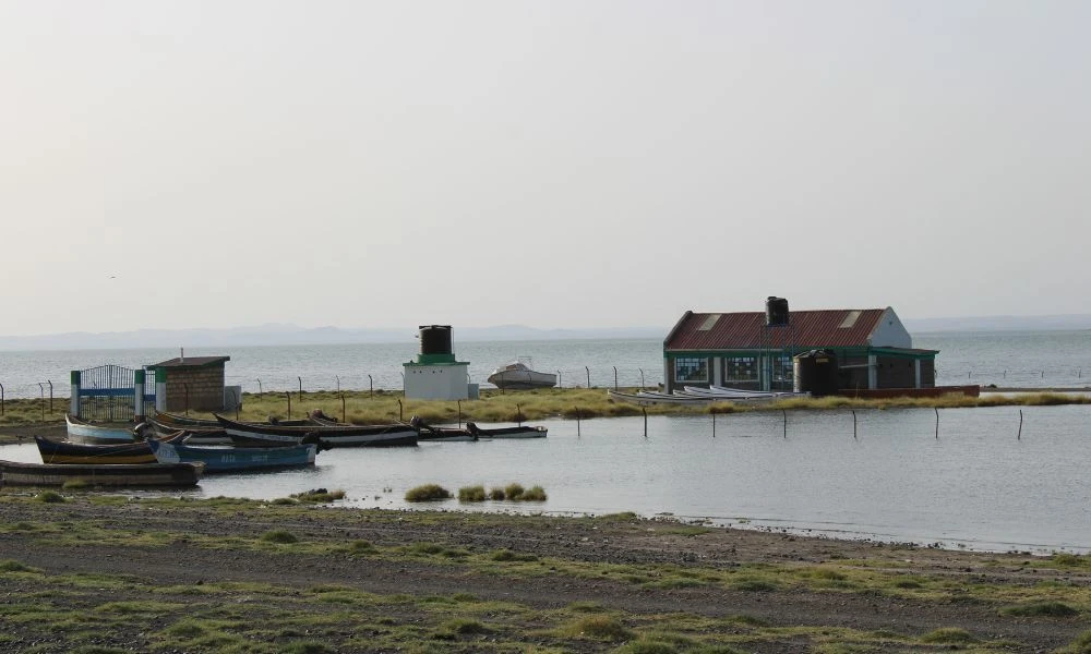 Paisajes del lago Turkana.