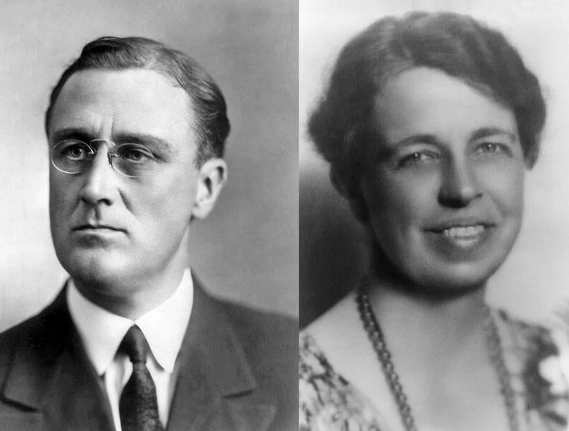 Franklin y Eleonor Roosevelt
