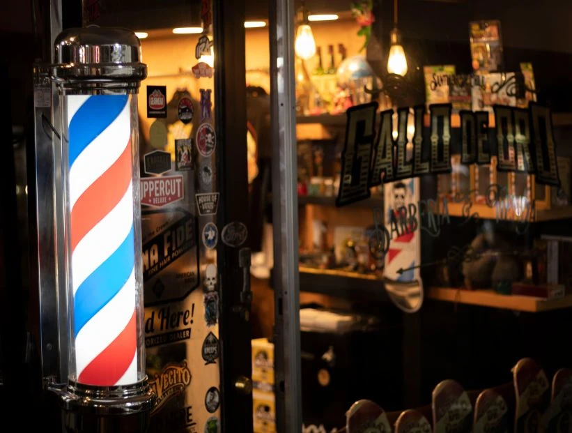 Poste de barbero