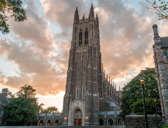 Duke Chapel, la historia de esta capilla de estilo gótico colegial que se conserva en una prestigiosa universidad de Estados Unidos