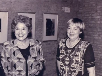 María Elena Walsh y Sara Facio