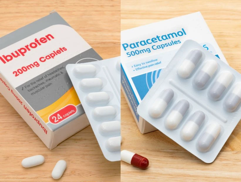 Ibuprofeno o Paracetamol