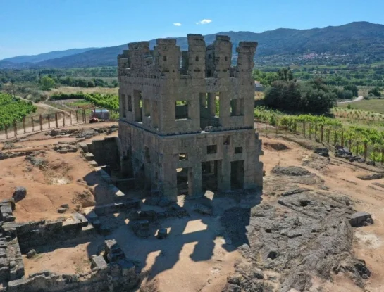 Torre de Centum Cellas, la sorprendente obra del Imperio Romano que tiene 2.000 años de antigüedad y se conserva en Portugal