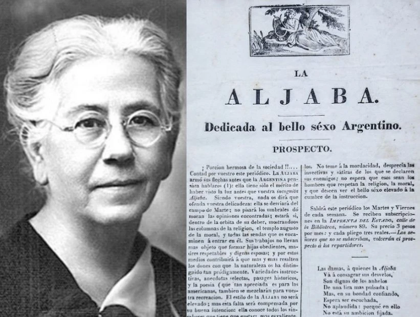 Petrona Rosende de Sierra, la primera periodista argentina