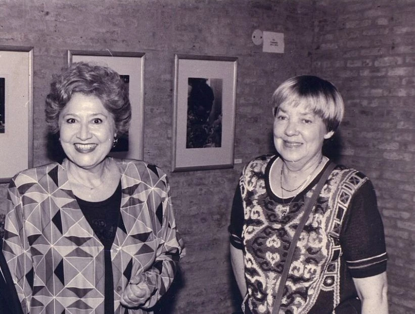 María Elena Walsh y Sara Facio
