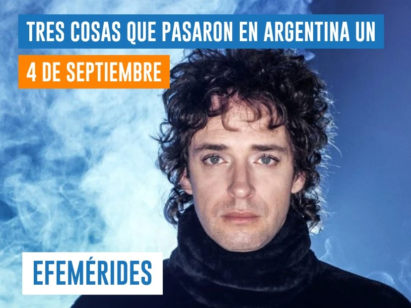 efemérides 4 de septiembre: fallece Gustavo Cerati tras estar cuatro años en coma