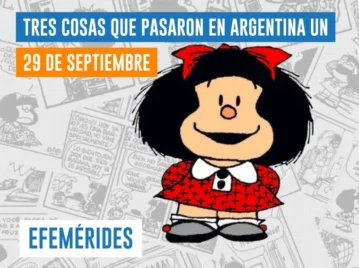 efemérides del 29 de septiembre: se publica Mafalda por primera vez