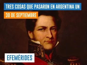 efemérides del 30 de septiembre: vuelven a Argentina los restos de Juan Manuel de Rosas