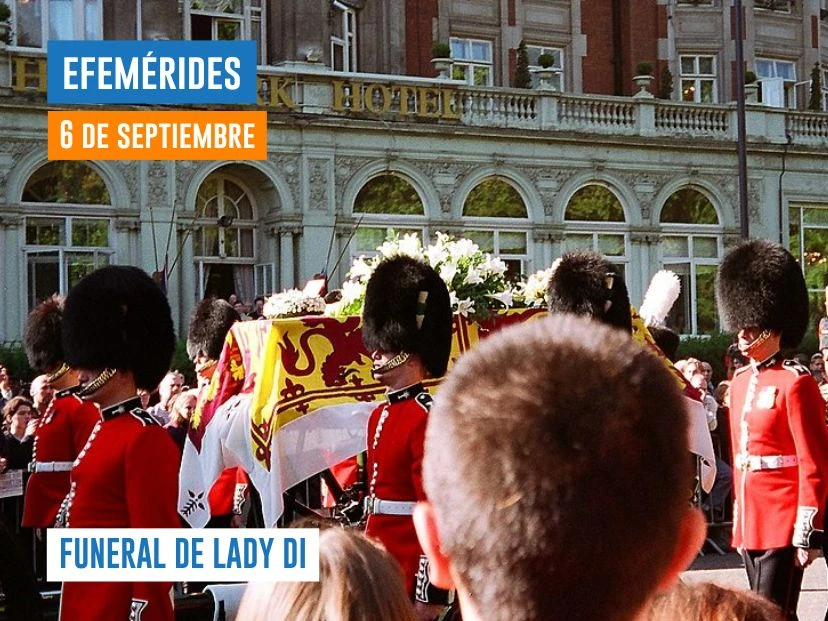 6 de septiembre - Funeral de Lady Di