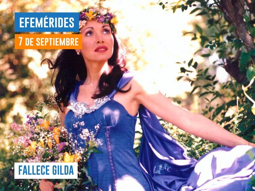 7 de septiembre - fallece Gilda