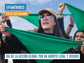 28 de septiembre - Día de la Acción Global por un Aborto Legal y Seguro