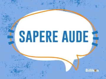 qué significa la frase en latín sapere aude