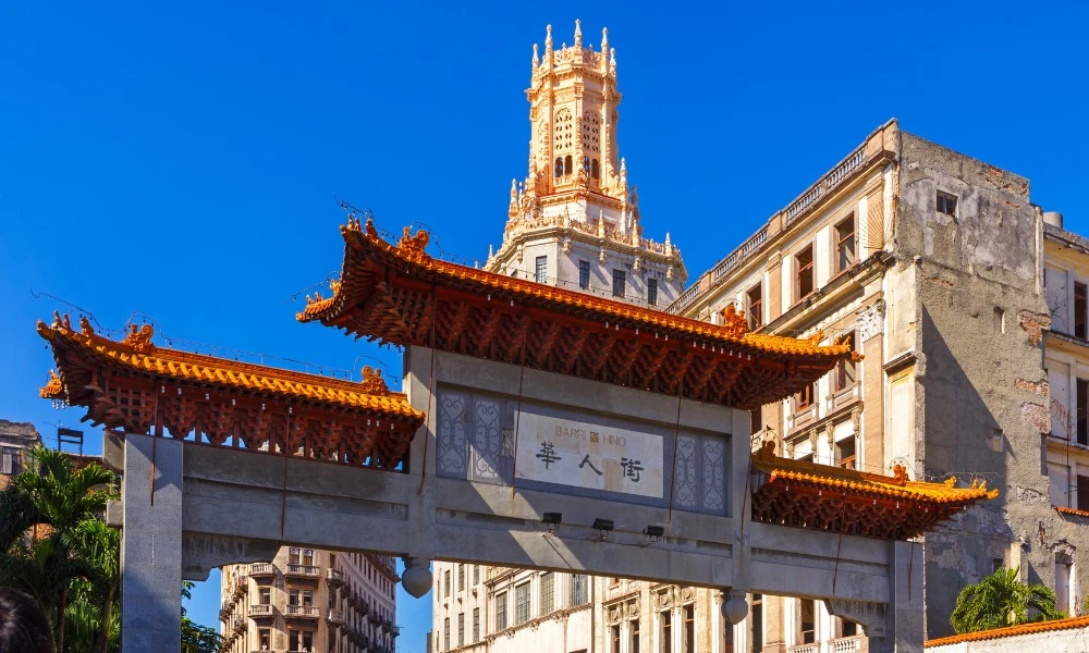 Barrio chino en La Habana, Cuba