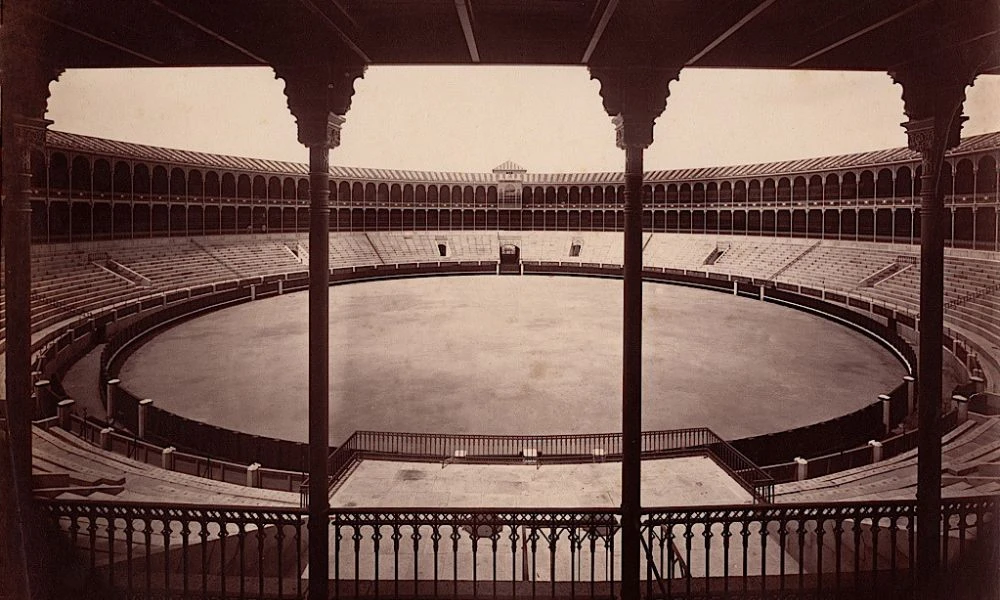 Foto antigua de Las Ventas.