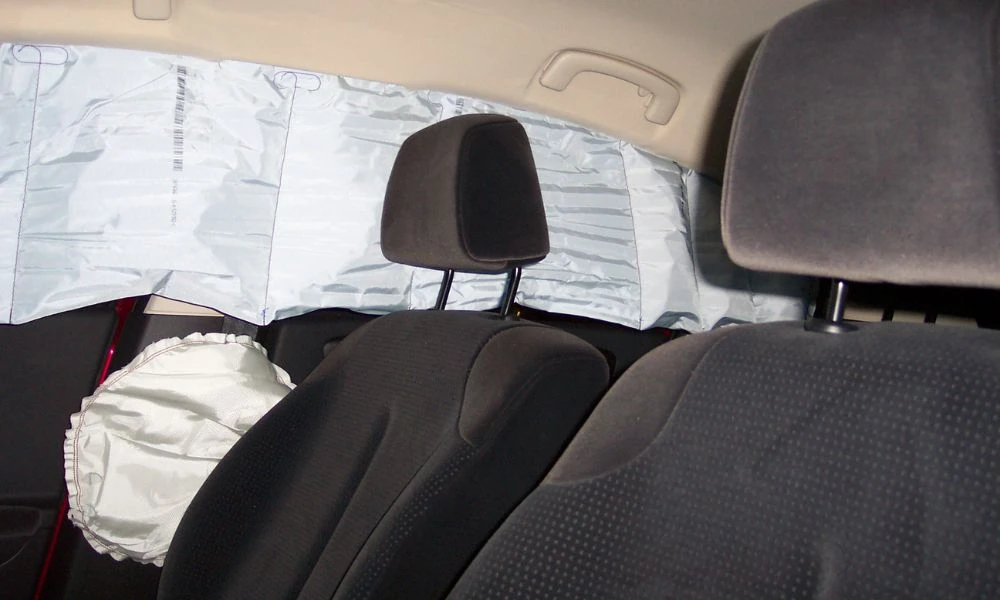 Un airbag en detalle.