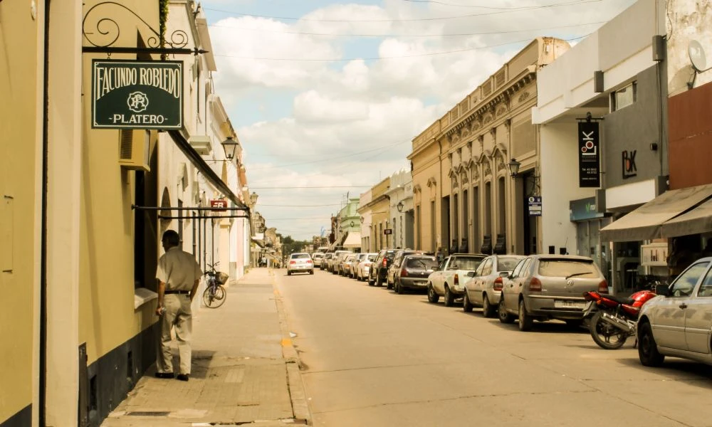 Calles de San Antonio de Areco.