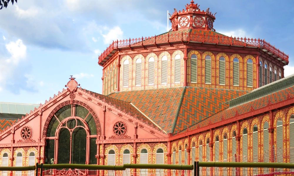 Diseño del Mercat de Sant Antoni de Barcelona.