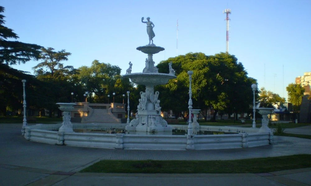 Fuente en Chivilcoy.