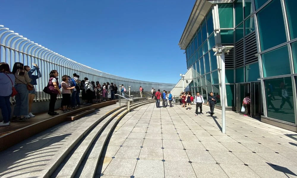 Mirador del Taipei 101.