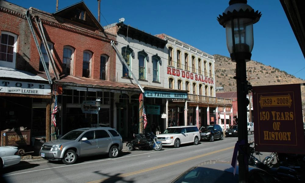 Calles de Virginia City.