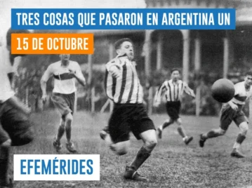 efemérides del 15 de octubre: máxima goleada del clásico platense