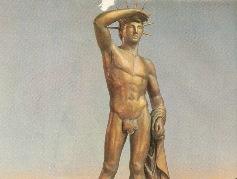 Coloso de Rodas: la enorme estatua de 30 metros que protegía la entrada a la famosa isla de Grecia y fue destruida por un terremoto