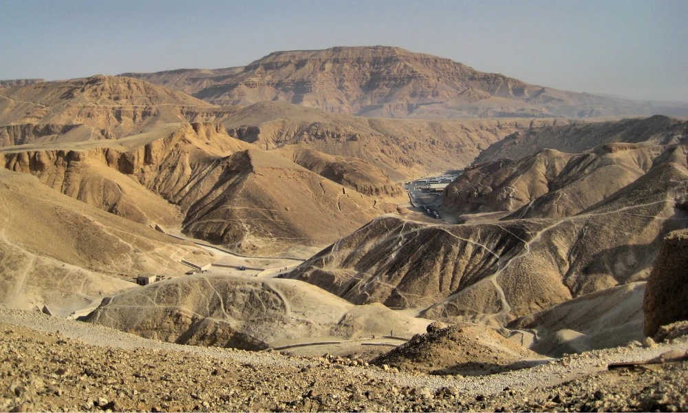Valle de los Reyes, donde están presentes las tumbas de numerosos faraones egipcios