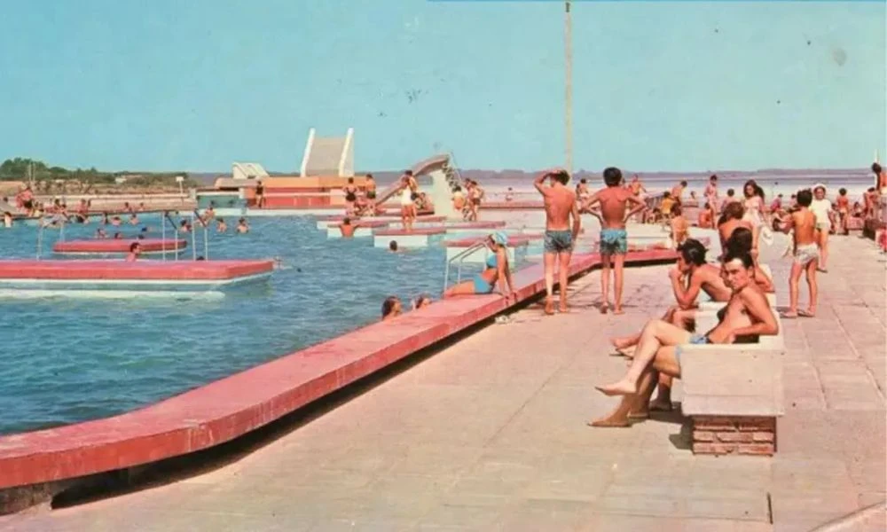 Villa Epecuén en el pasado.