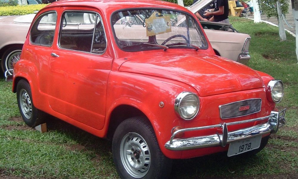 Aspecto del Fiat 600.