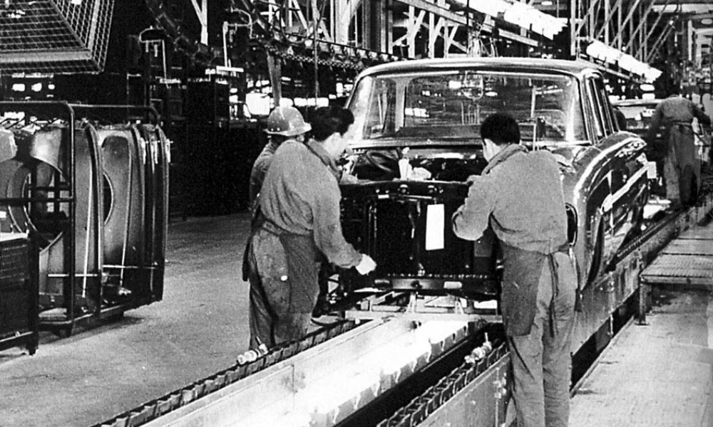 Fabricación del Ford Falcon.