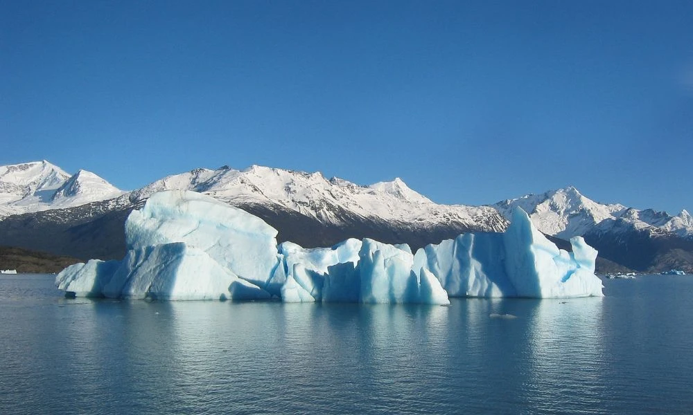 Hielo en el Lago Argentino.