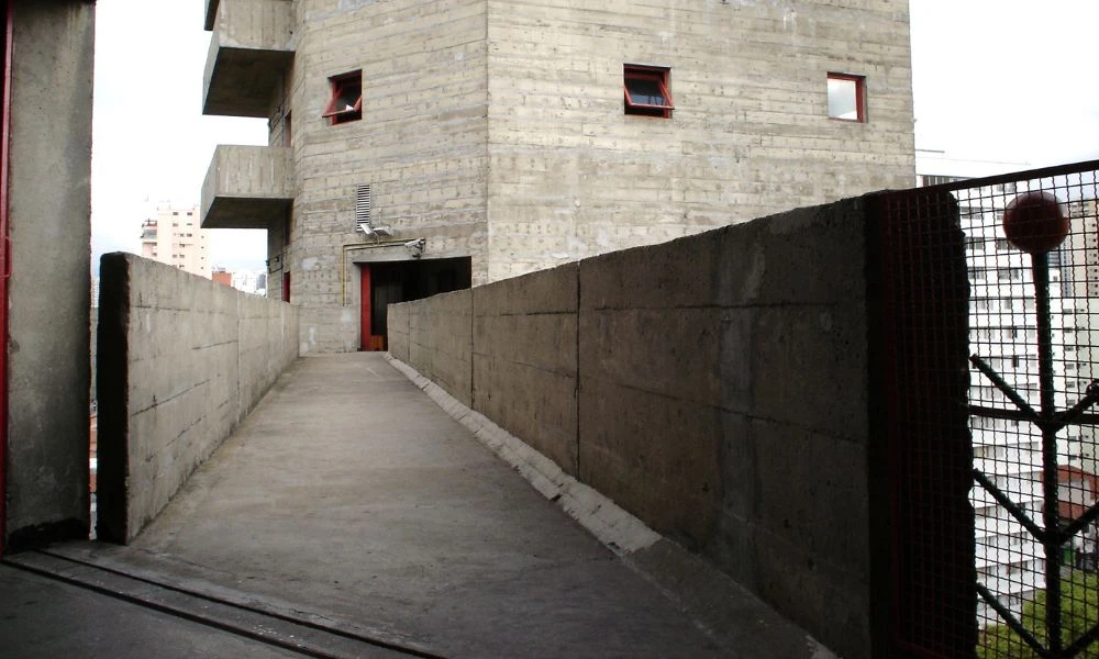 Pasarelas del SESC Pompéia.