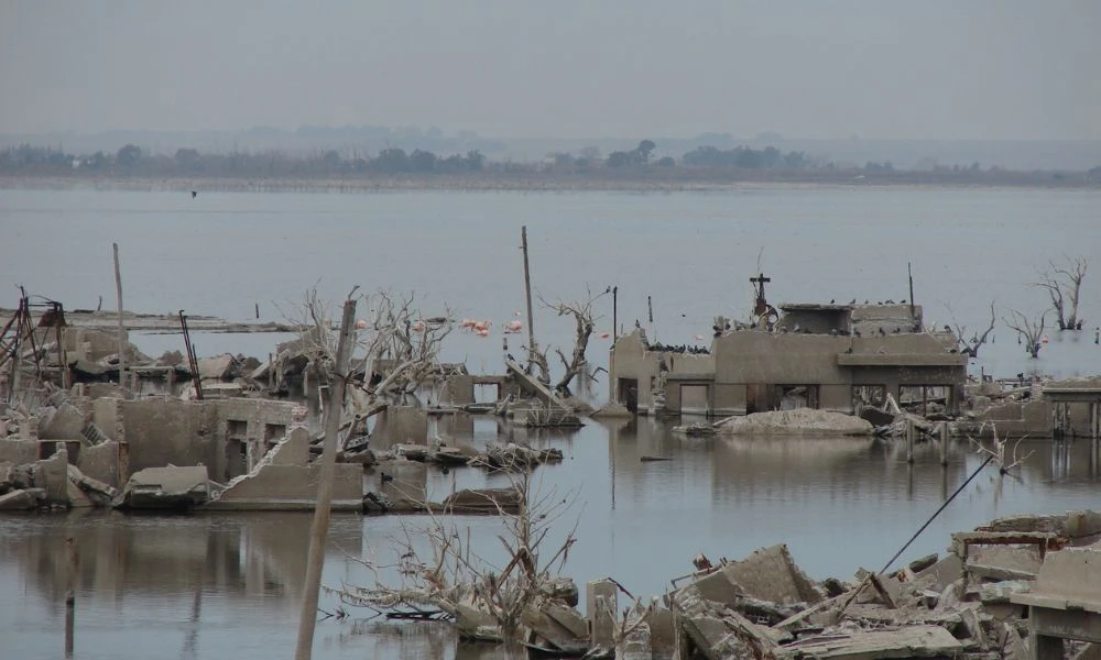 Ruinas de Villa Epecuén.