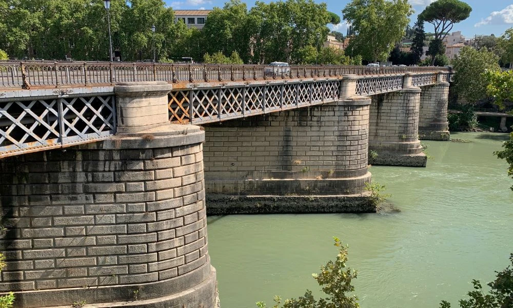 Arquitectura del Ponte Palatino.