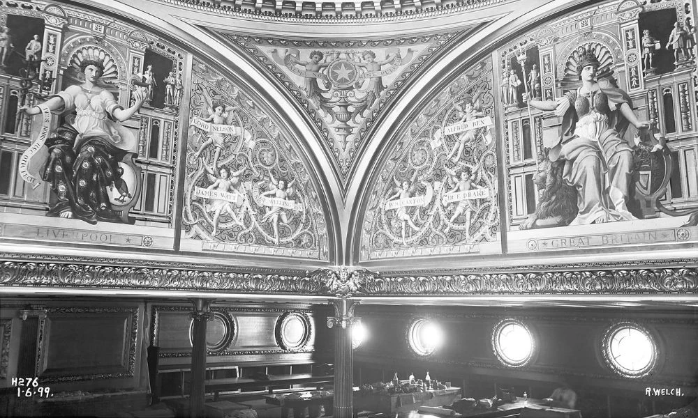 Lujos del RMS Oceanic.