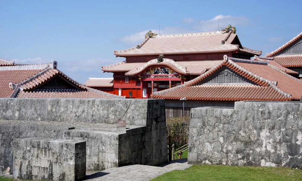 Fachada del Castillo Shuri.
